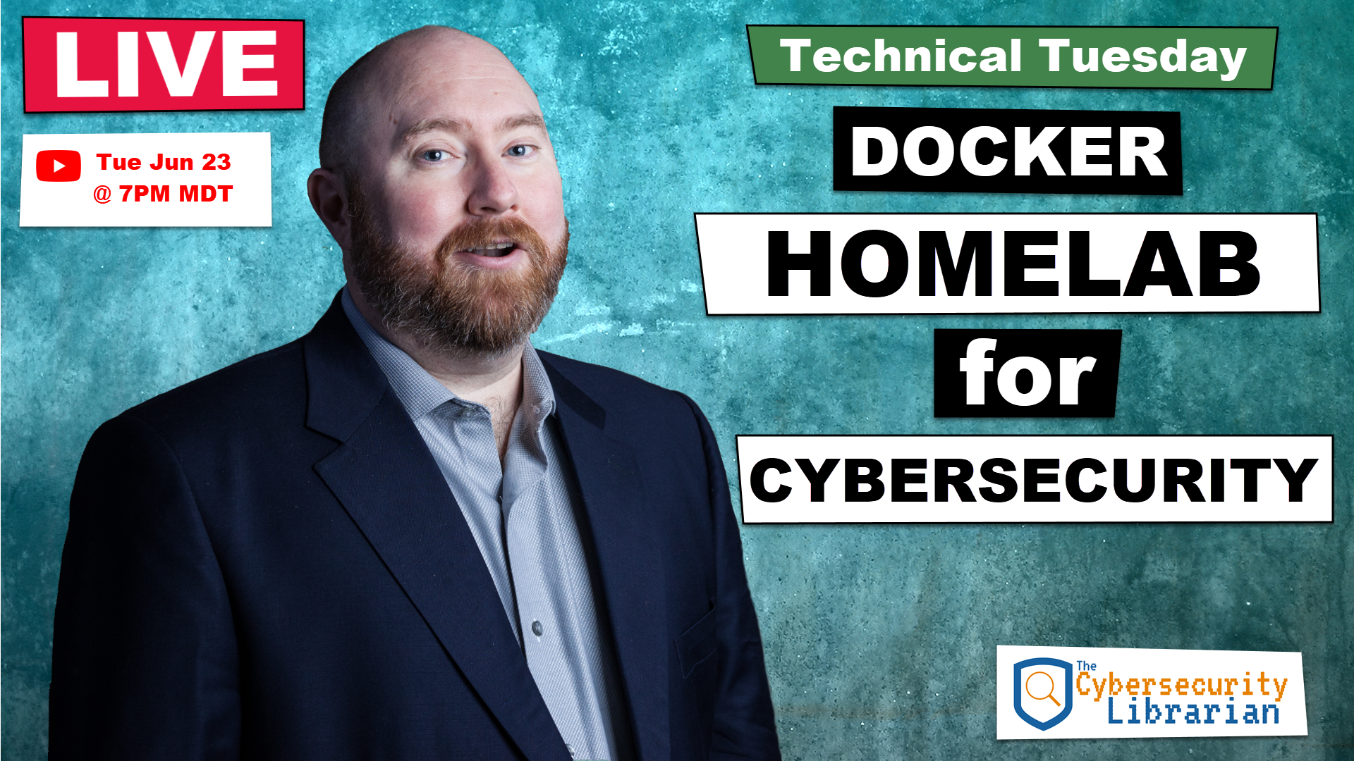 thumbnail for Docker Homelab for Cybersecurity youtube video